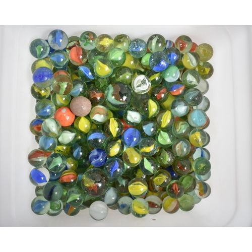 116 - A Collection of Various Mid/Late 20th Century Glass Marbles