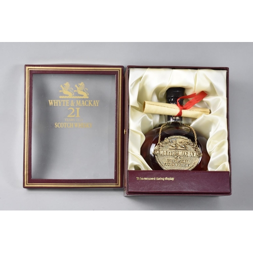 118 - A Single Bottle of Whyte and Mackay 20 Year Old Blended Scotch Whisky in Presentation Case with With... 