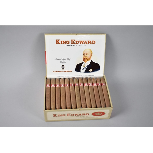 122 - A Box of 50 King Edward Invincible Deluxe Cigars