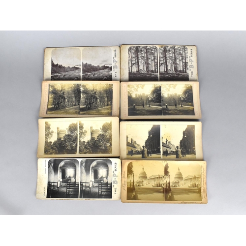 26 - A Late 19th/Early 20th Century Stereoscopic Viewer together with 27 Monochrome Cards, Mixed Views