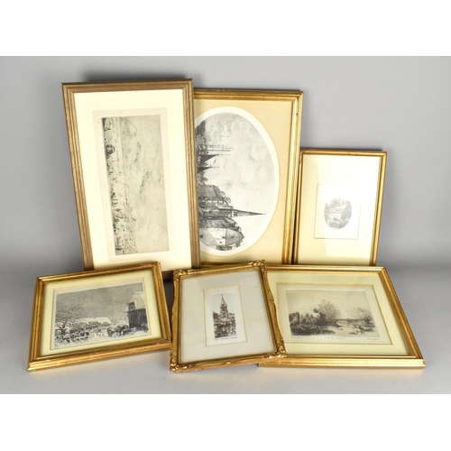 511 - A Collection of Various Limited Edition Gilt Framed Prints