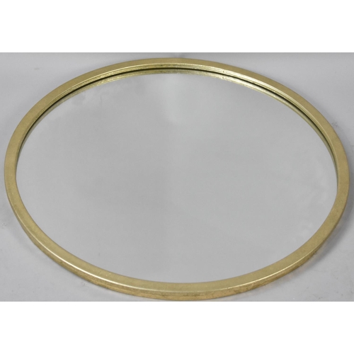 551 - A Circular Wall Mirror, 60cms Diameter