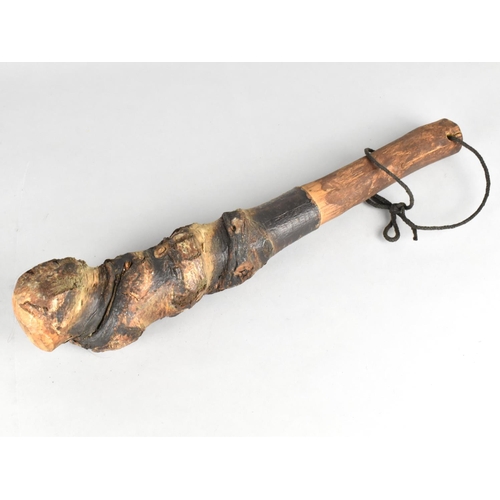 133 - A Rustic Shillelagh Truncheon, 40cms Long