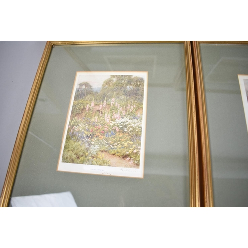 198 - A Set of Eight Framed Prints, Cottages