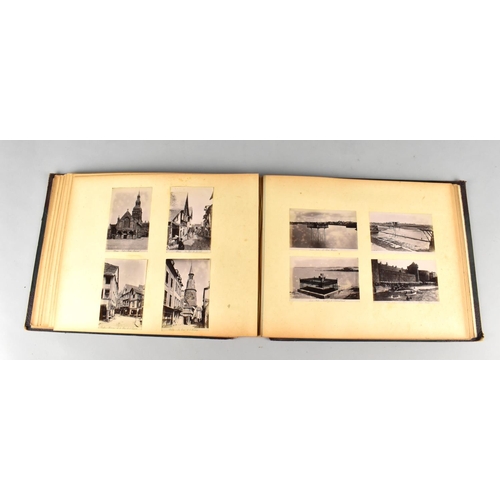 207 - Two Photograph Albums Containing Vintage Monochrome Views Taken Throughout Europe