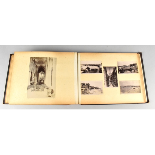 207 - Two Photograph Albums Containing Vintage Monochrome Views Taken Throughout Europe