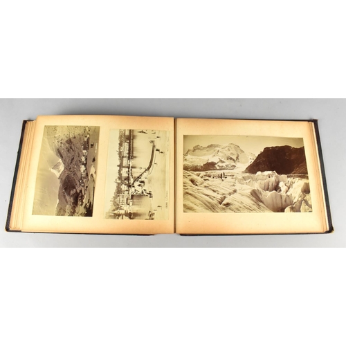 207 - Two Photograph Albums Containing Vintage Monochrome Views Taken Throughout Europe