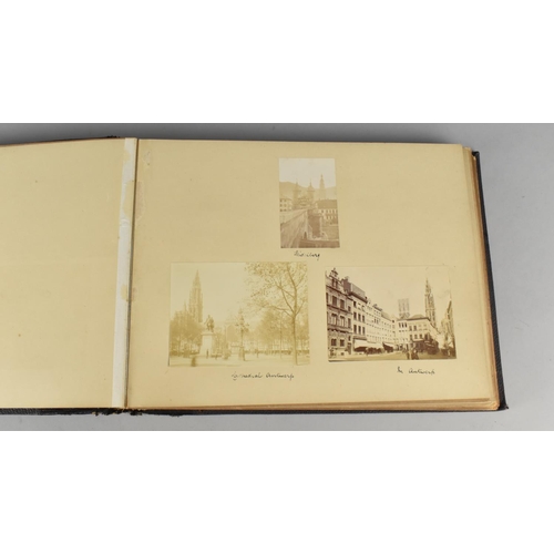 207 - Two Photograph Albums Containing Vintage Monochrome Views Taken Throughout Europe