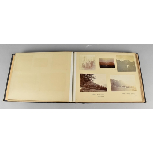 207 - Two Photograph Albums Containing Vintage Monochrome Views Taken Throughout Europe