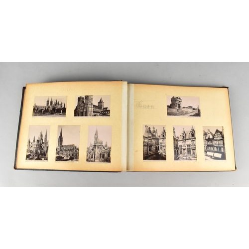 207 - Two Photograph Albums Containing Vintage Monochrome Views Taken Throughout Europe