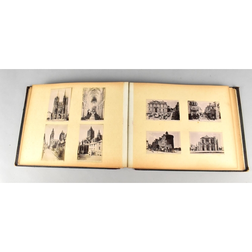 207 - Two Photograph Albums Containing Vintage Monochrome Views Taken Throughout Europe