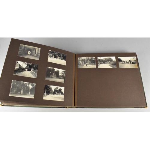 211 - A Vintage Photograph Album Containing Monochrome Photographs of Famous Buildings and Views in Englan... 