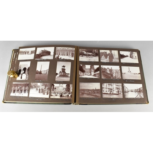 211 - A Vintage Photograph Album Containing Monochrome Photographs of Famous Buildings and Views in Englan... 