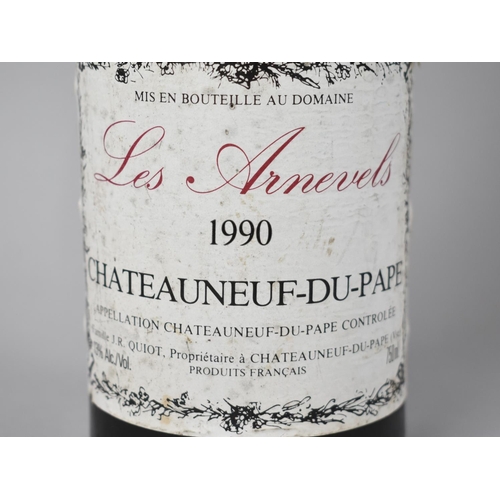 215 - Two Bottles of Châteauneuf du Pape, Ma Fiole Du Pape and 1990 Les Arnevels together with a Vintage E... 