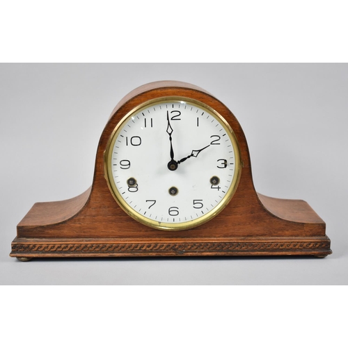 23 - A Mid 20th Century Westminster Chime Mantel Clock