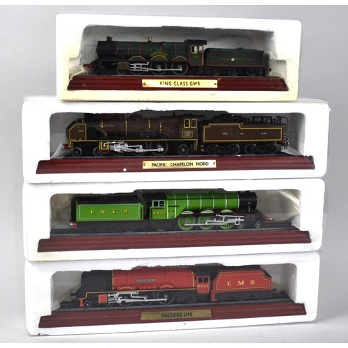 234 - A Collection of Four Railway Locomotive and Tender Models