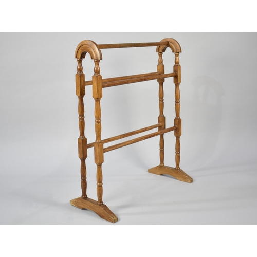 259 - A Victorian Style Towel Rail, 62cms Wide