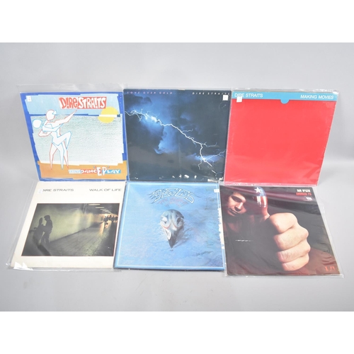 262 - A Collection of Various 33Rpm Records to include Dire Straits, Eagles, Bread, Don MacLean, Dave Edmu... 