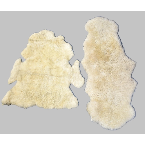 275 - Two Sheepskin Rugs