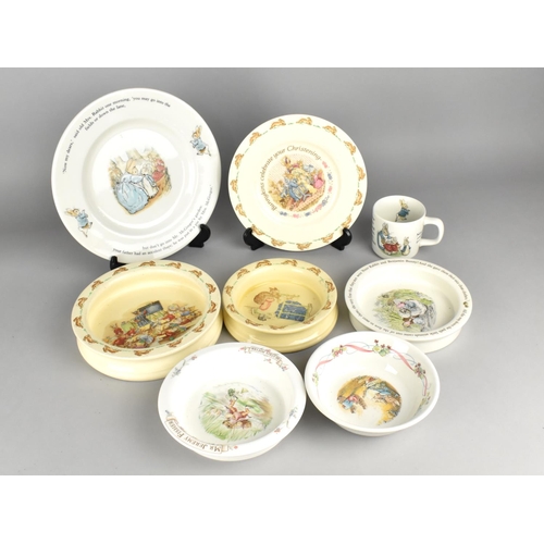 325 - A Collection of Children's China to Include Wedgwood and Royal Doulton Bunnykins etc