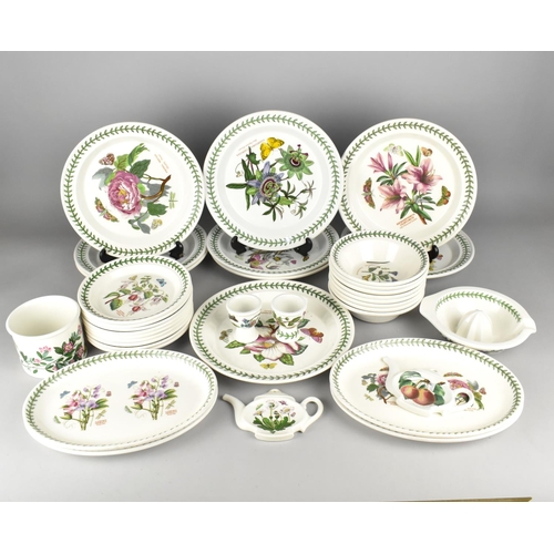 328 - A Collection of Portmeirion Dinnerwares to Comprise Nine Dinner Plates, Nine Side Plates, Eight Bowl... 