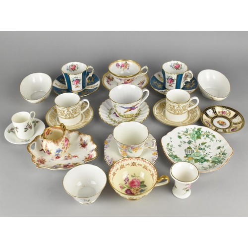 337 - A Collection of Ceramics to Comprise Hammerly & Co. Cabinet Cups and Saucers to Include Floral Decor... 