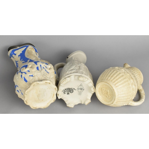 343 - A Collection of Various 19th and 20th Century Ceramics to Comprise Relief Jugs to Include Mason's Ex... 