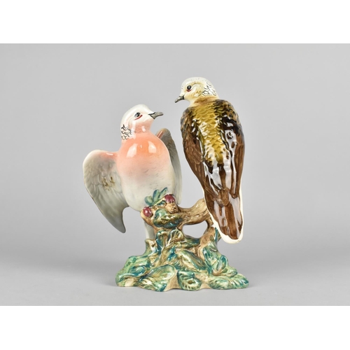 389 - A Beswick Turtle Dove Group, 1022