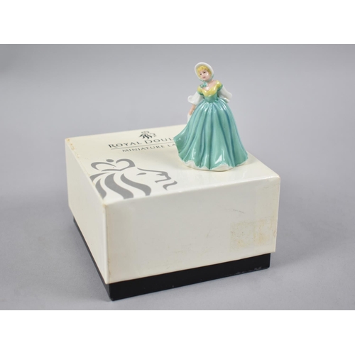 412 - A Boxed Royal Doulton Miniature Lady