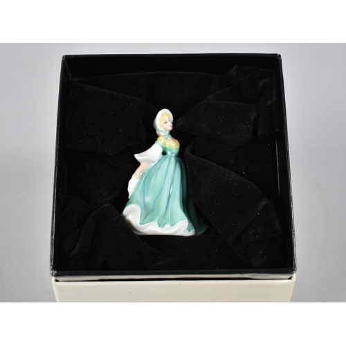 412 - A Boxed Royal Doulton Miniature Lady