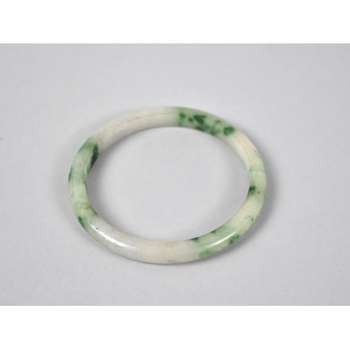 460 - A Jade Effect Bangle