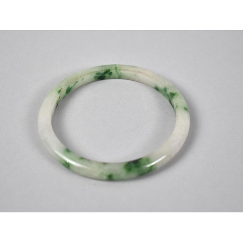 460 - A Jade Effect Bangle