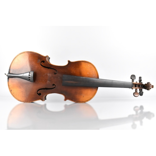 117 - A Late 19th/Early 20th Century Violin, 36cm Body