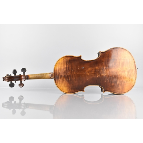117 - A Late 19th/Early 20th Century Violin, 36cm Body