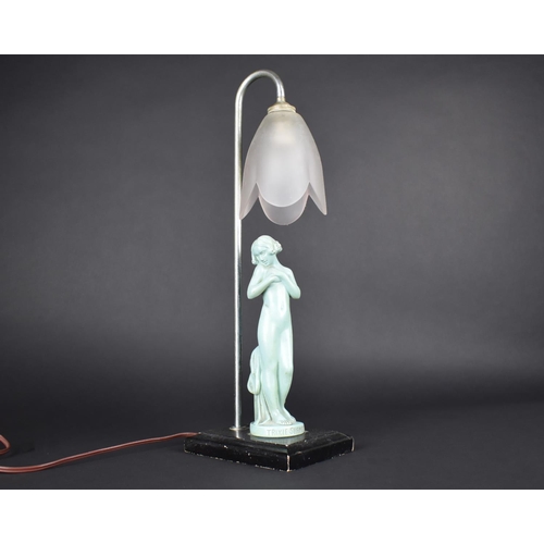 41 - An Early 20th Century Novelty Advertising Figural Table Lamp for 