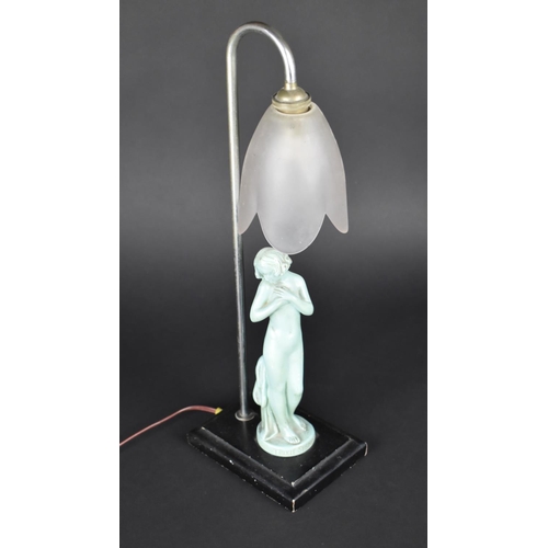 41 - An Early 20th Century Novelty Advertising Figural Table Lamp for 