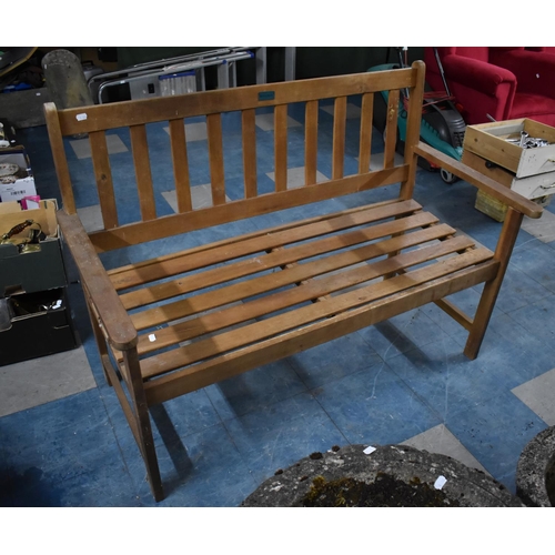 432 - A Wooden Royalcraft Garden Bench, 123cm wide