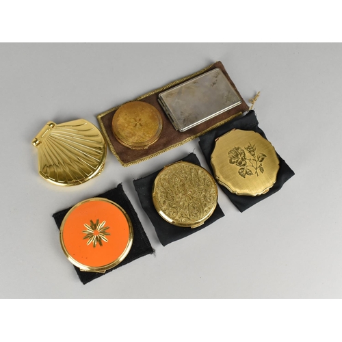 453 - A Collection of Various Powder Compacts