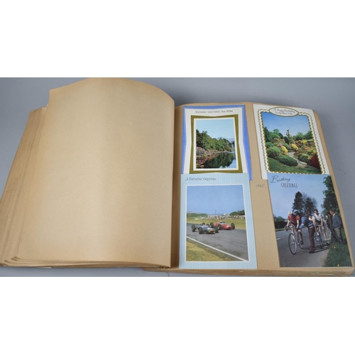 222 - A Large Scrapbook Containing the Birthday Cards Received by 