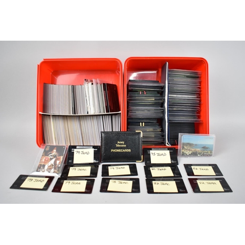 252 - A Box of BTA/BTC Phone Cards and Collection of Jersey Telecom Phone Cards