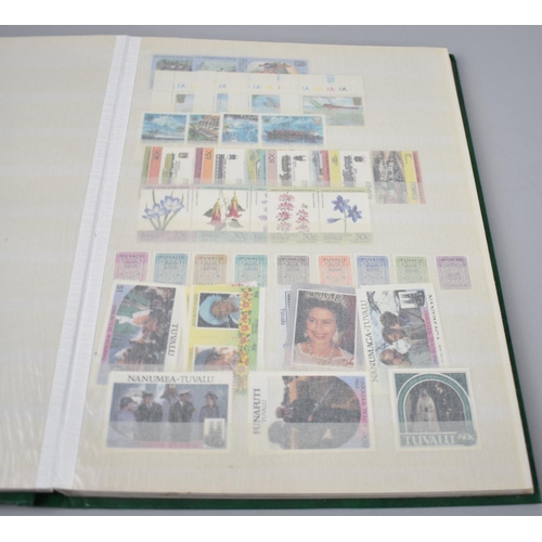 254 - A Collection of Various Stamp Stock Books, Stamps etc to Include Tuvalu, Jersey, Stanley Gibbons Cat... 