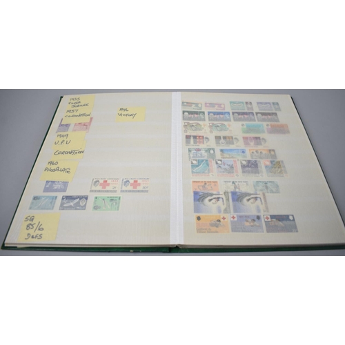 254 - A Collection of Various Stamp Stock Books, Stamps etc to Include Tuvalu, Jersey, Stanley Gibbons Cat... 