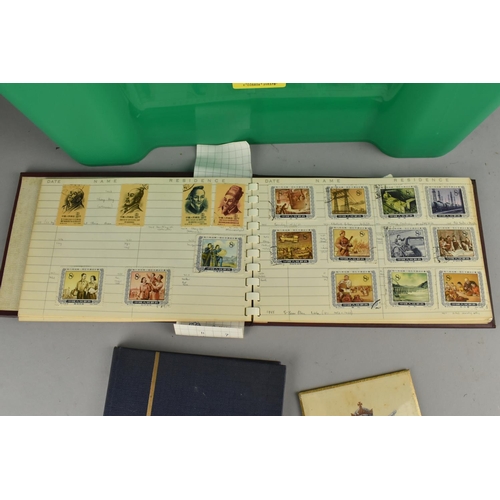 262 - A Collection of Various World Stamps, Stamp Albums, China, First Day Covers, James Bond etc