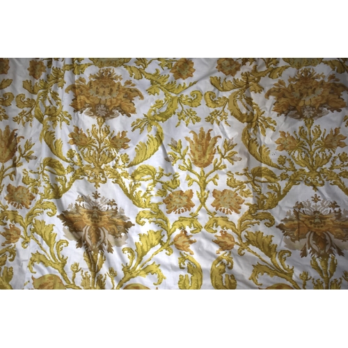 432 - A Pair of Patterned Curtains, 245x180cm