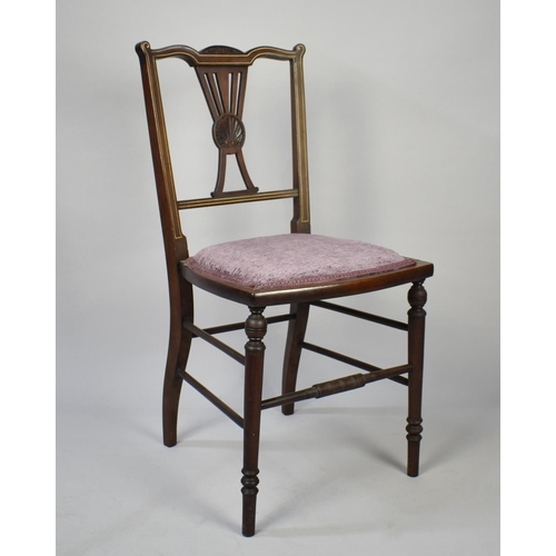 513 - An Edwardian Ladies Bedroom Chair