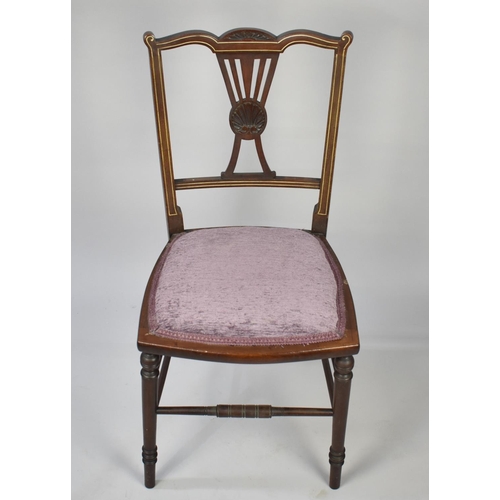 513 - An Edwardian Ladies Bedroom Chair