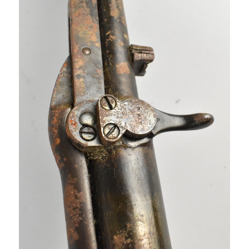 100 - A .177 Calibre BSA Improved Model B Underlever Air Rifle Inscribed The Birmingham Small Arms Company... 