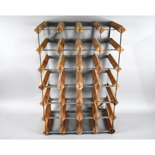 106 - A Modern 42 Bottle Wine Rack