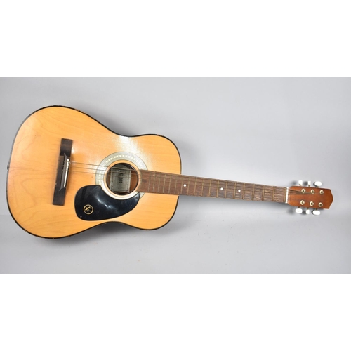 90 - A Kay Acoustic Guitar, Requires New Strings