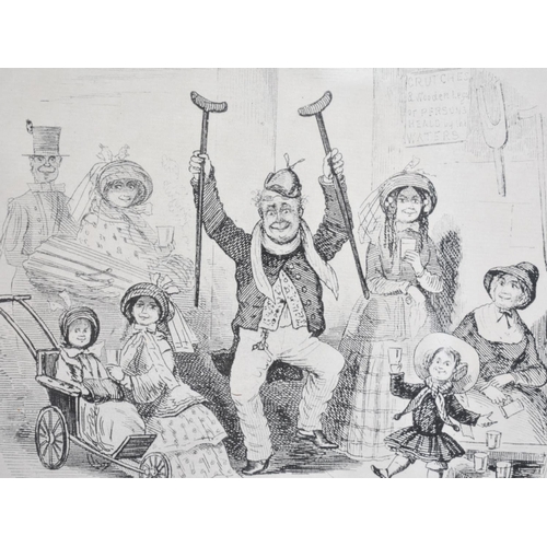 267 - A Double Framed Print, 